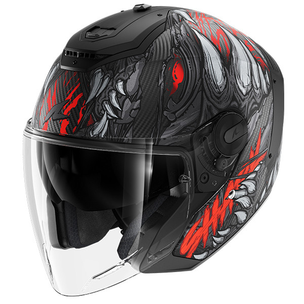 Shark Helmets Shark RS Jet Carbon Shaytan Mat KRA